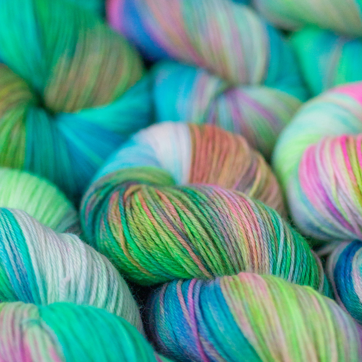 das Mondschaf Spezialfärbung 