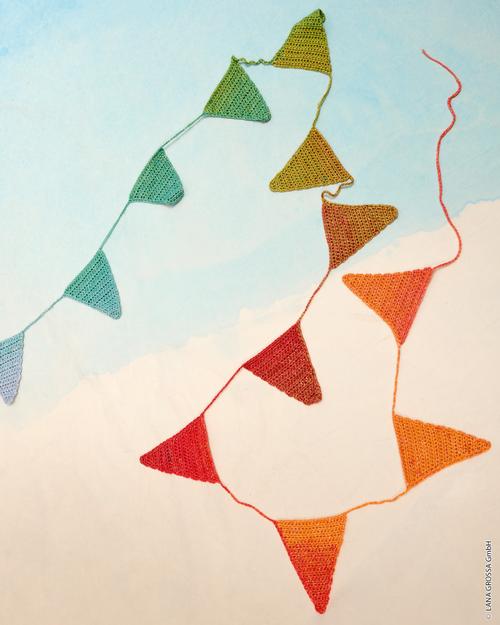 1-KNÄUEL-WIMPELKETTE - Cotonella