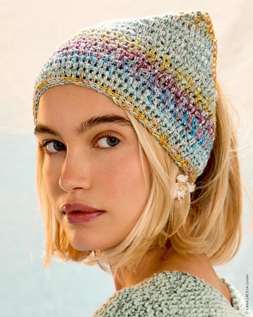 GLITTER-KOPFTUCH - Gomitolo California & Glamour