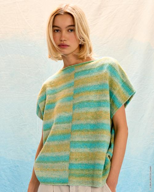 SHIRT MIT PERLMUSTER - Gomitolo Mambo