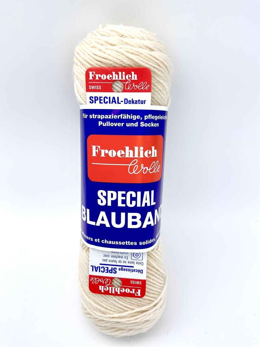 S.28.0020-Beilaufgarn Fächtli Blauband Col. 20
