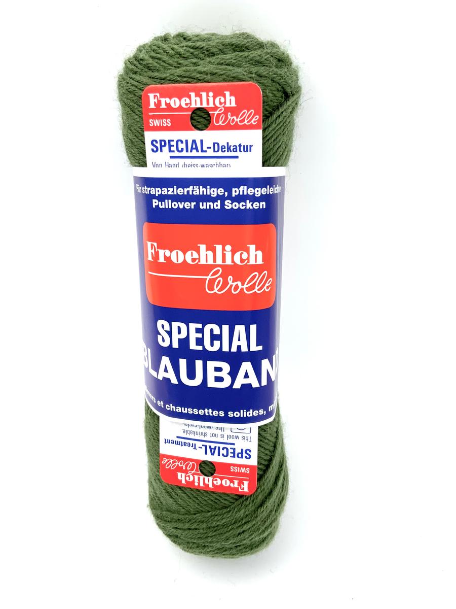 S.28.0064-Beilaufgarn Fächtli Blauband Col. 64