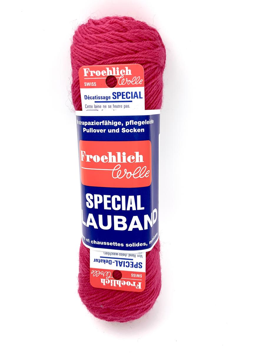 S.28.0134-Beilaufgarn Fächtli Blauband Col. 134