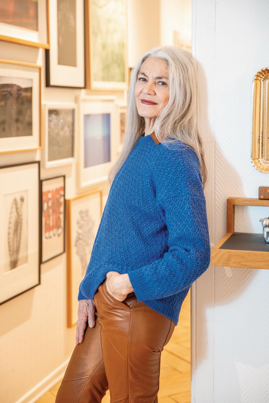 SF2025-06_M-L-Pullover blau M-L