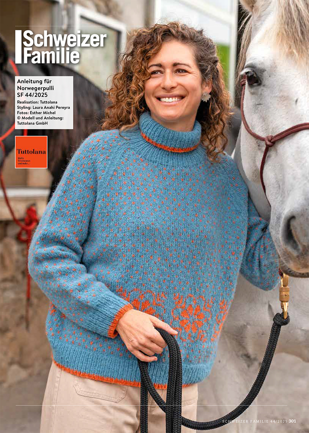 SF2025-44_ANL - Norwegerpullover Anleitung 44/2025