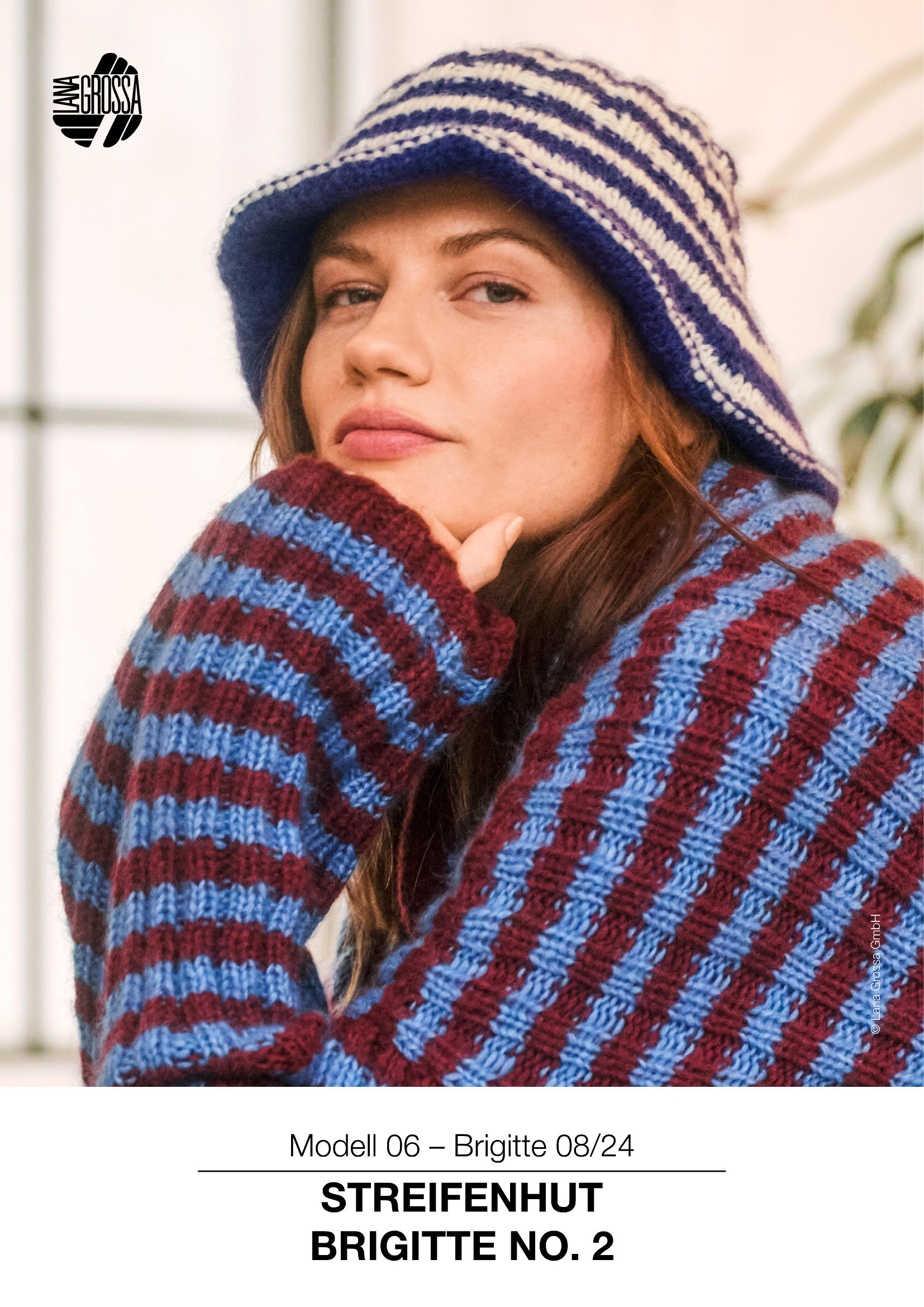 99990104_M6_StA - Anleitung STREIFENHUT - Brigitte No.2