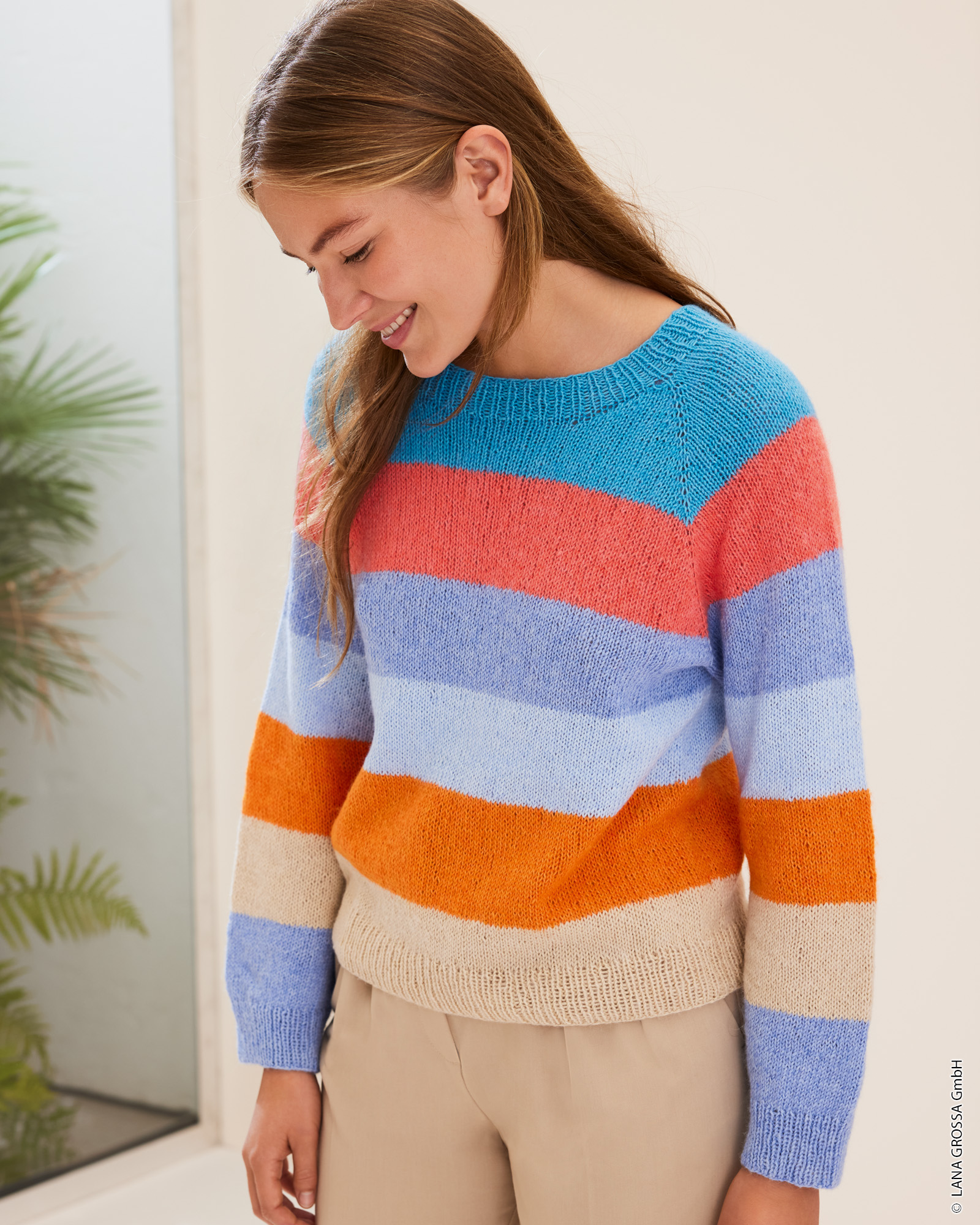 9231018_M15_S3-BLOCKSTREIFEN-PULLOVER - Ecopuno
