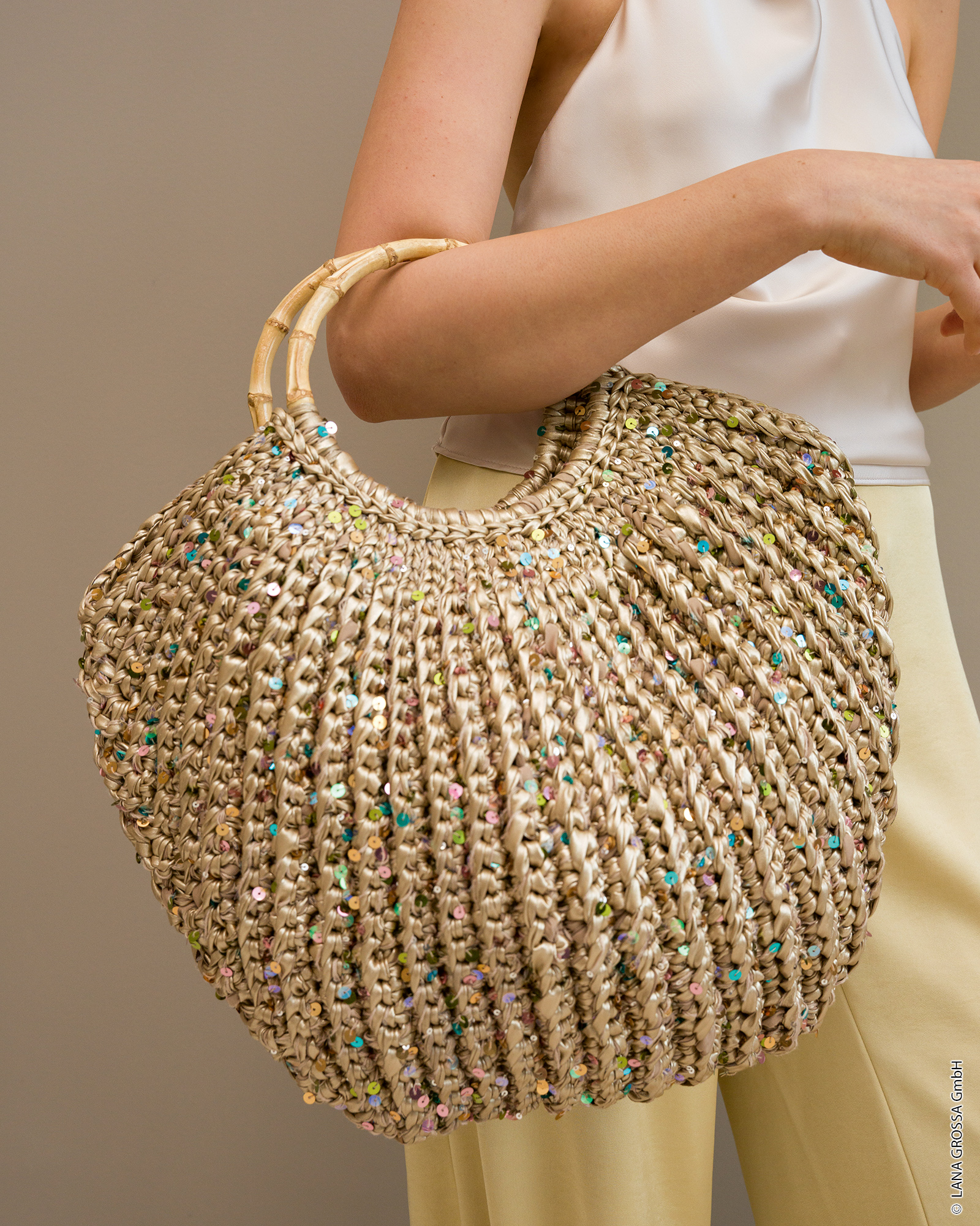GLITZERKORBTASCHE - The Loop & Cosmo