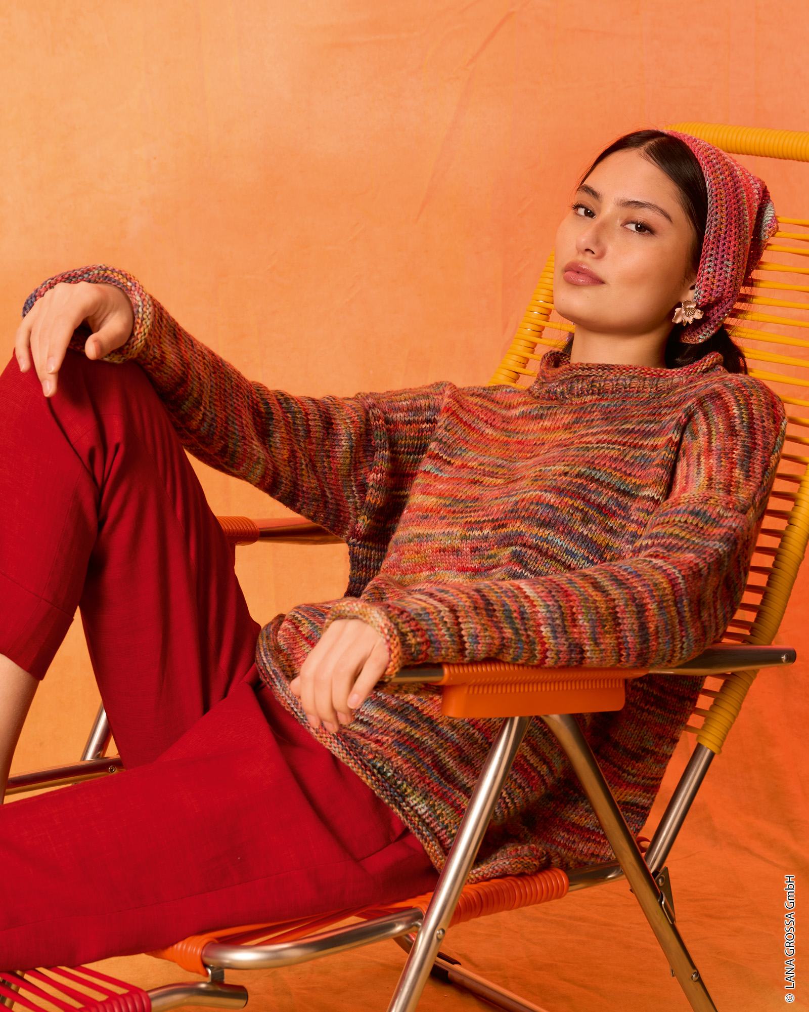 PULLOVER GLATT RECHTS - Cotonella