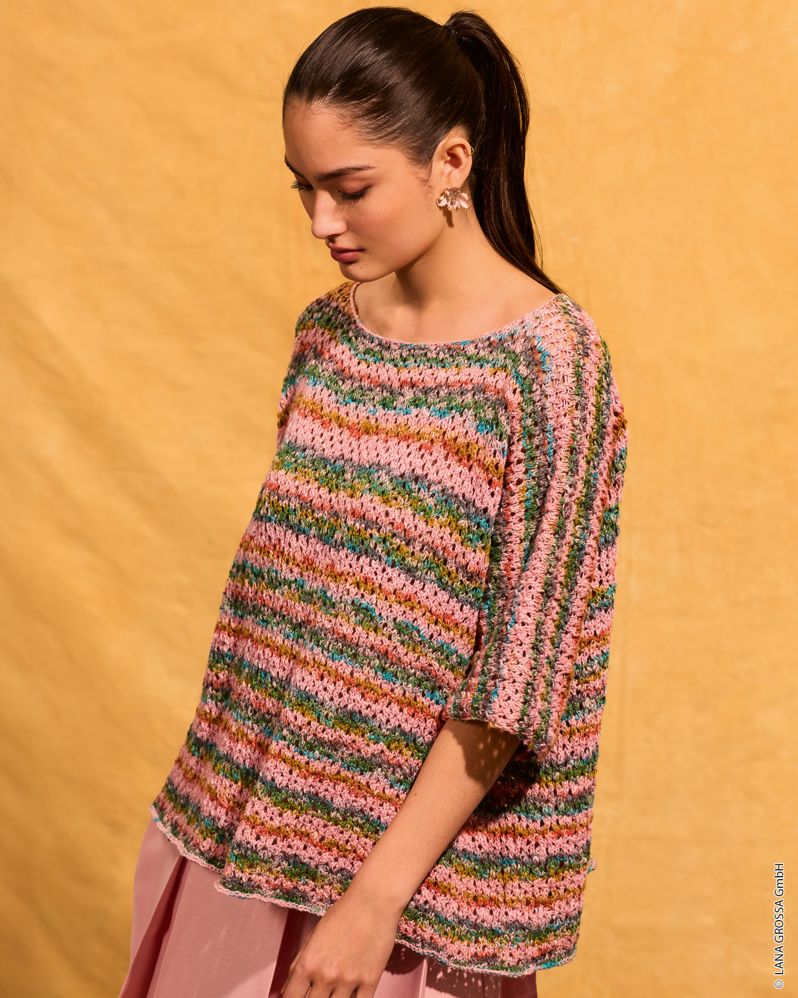 SHIRT IM LOCHMUSTER - Gomitolo California