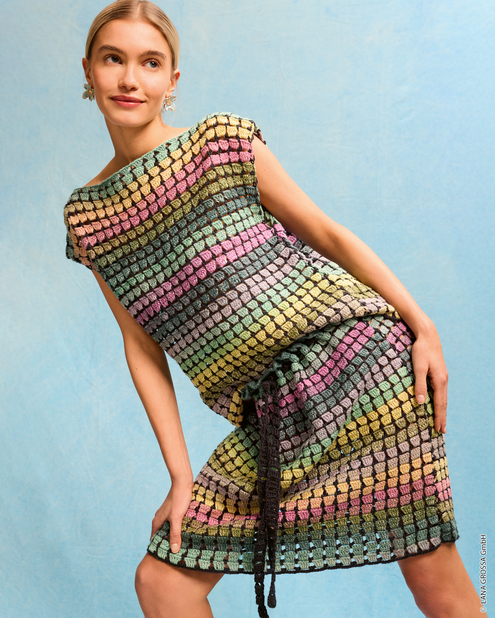 ROCK IM STÄBCHENMUSTER - Cotonella