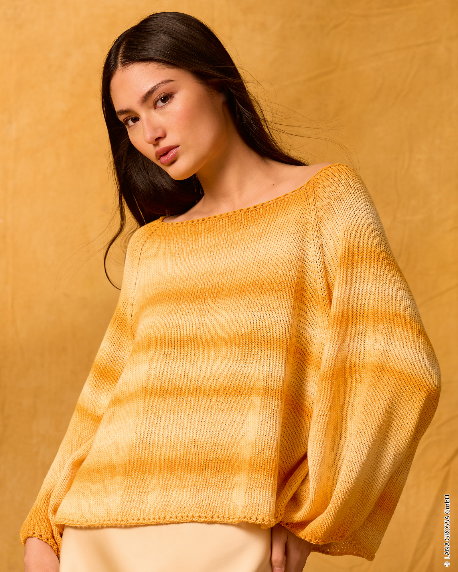 TOP DOWN RAGLAN-PULLOVER - Gomitolo Tono