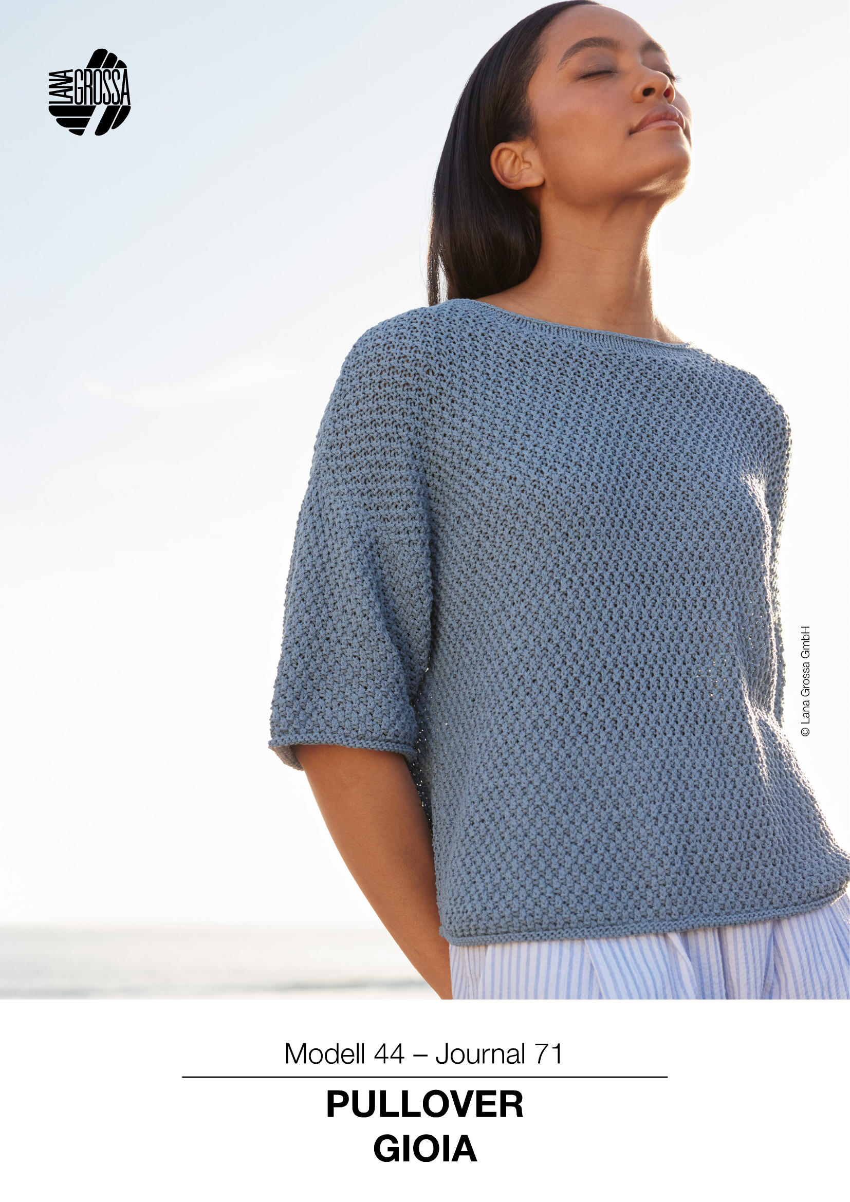 9230071_M44_StA - Anleitung PULLOVER MIT ROLLRAND - Gioia