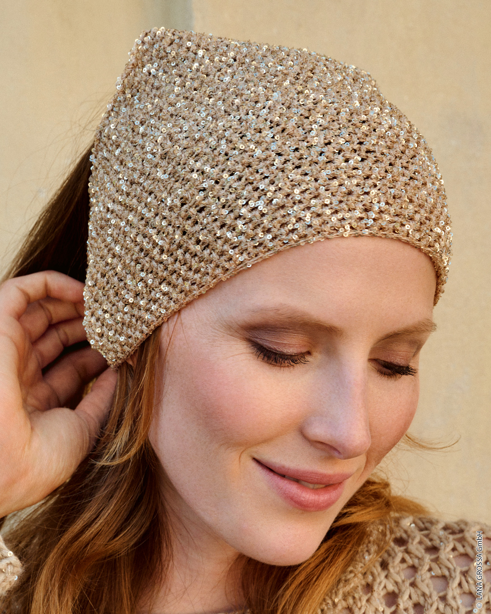 PAILLETTEN-KOPFTUCH - Glamour