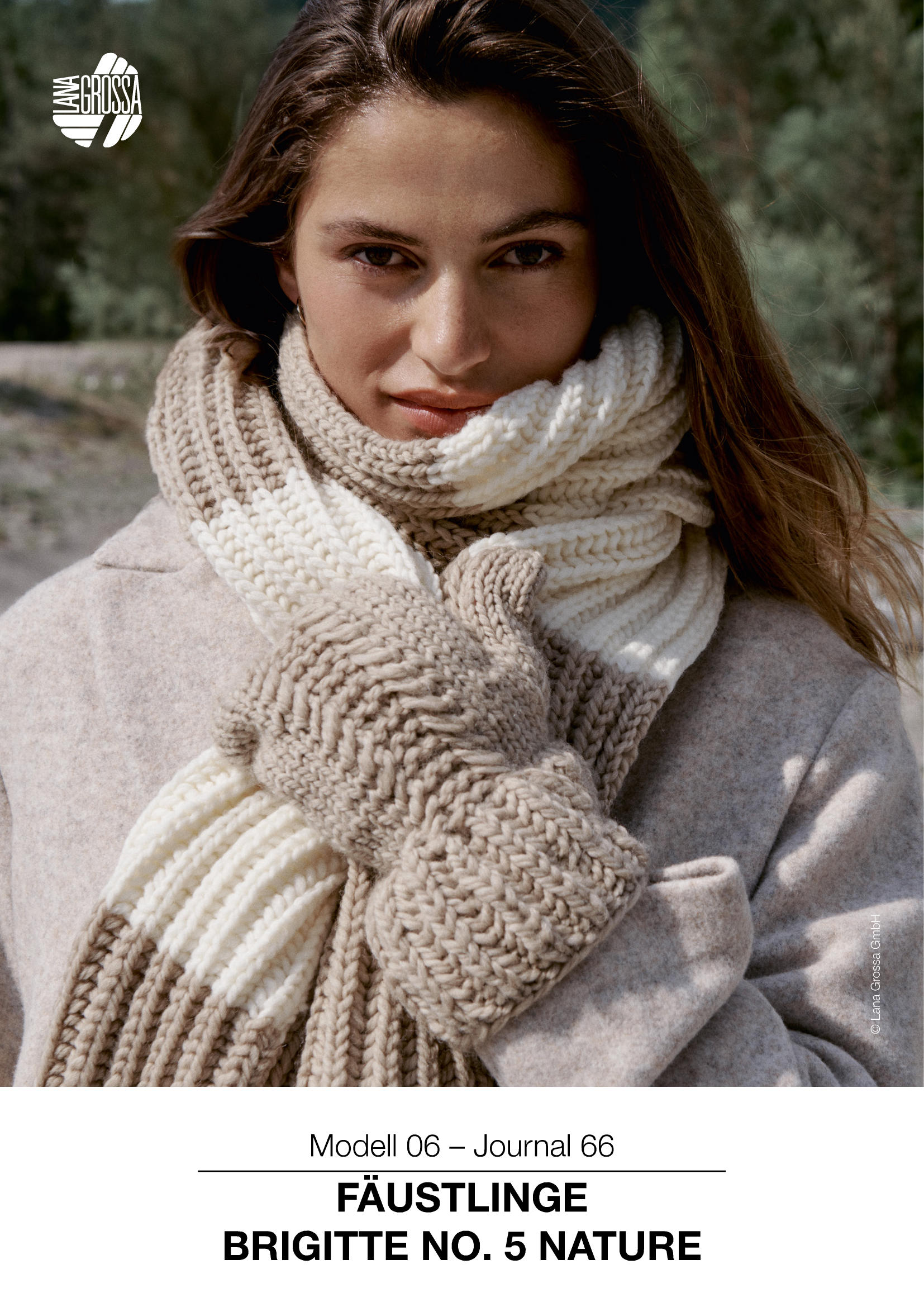9230066_M6_StA - Anleitung FÄUSTLINGE MIT ZOPFMUSTER - Brigitte No. 5 Nature