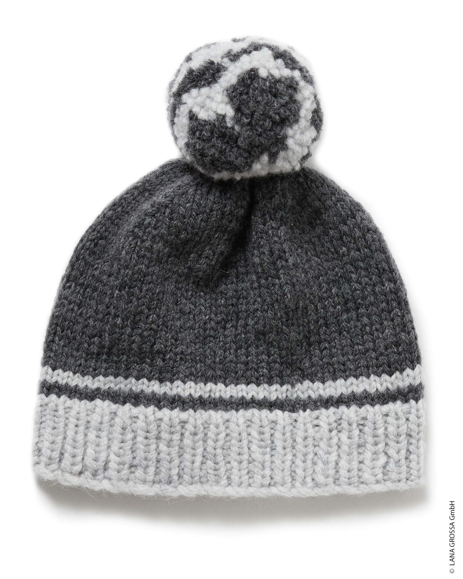 9460820_M25_S1-ZWEIFARBIGE MÜTZE MIT BOMMEL - Cool Merino Big
