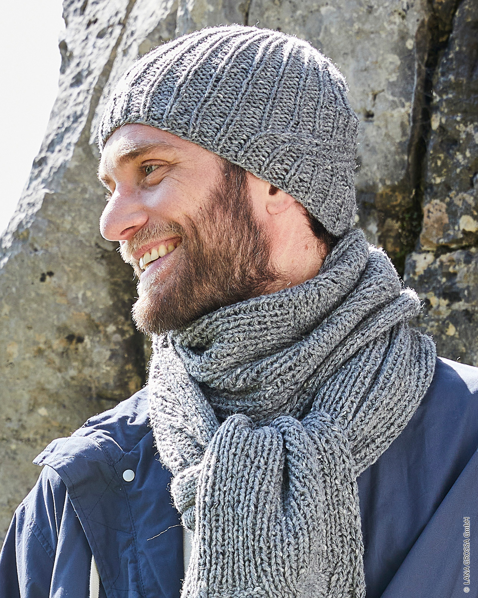 99990084_M3_S1-MÜTZE MIT RIPPENMUSTER - Landlust Soft Tweed 90