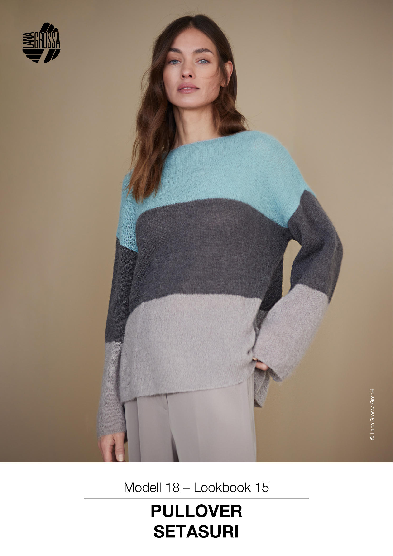 9231015_M18_StA - Anleitung PULLOVER MIT BLOCKSTREIFEN - Setasuri