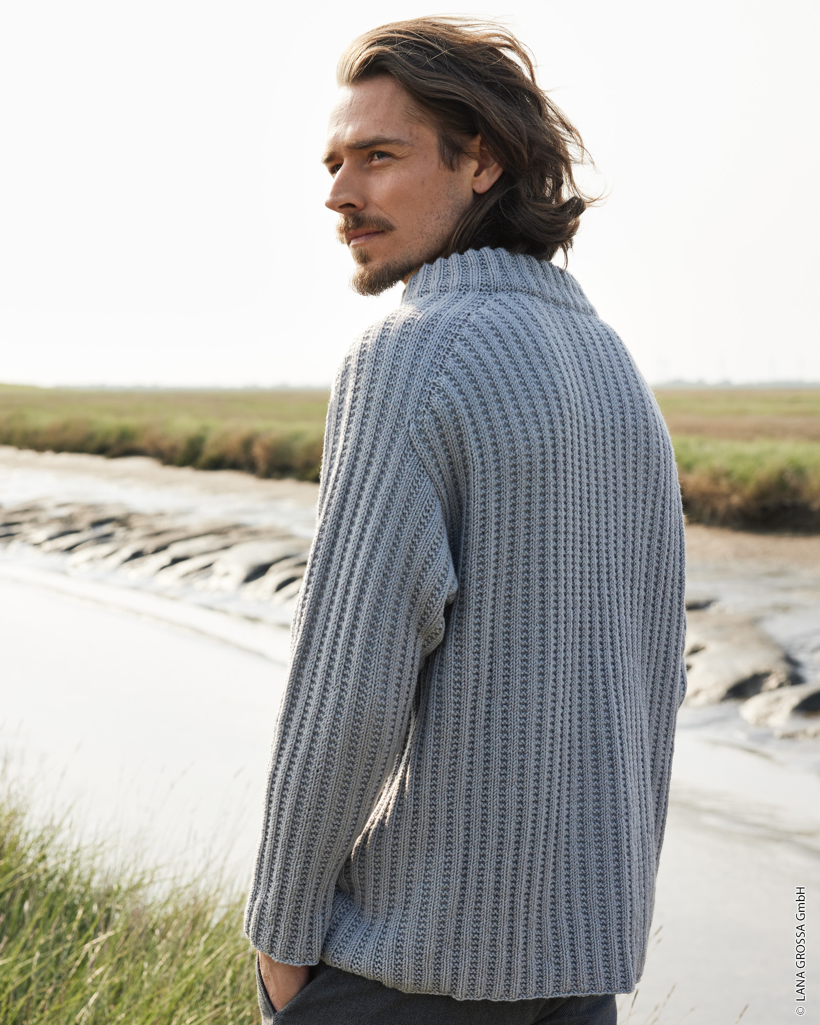 9237309_M22_S1-TOP DOWN PULLOVER MIT  STEHKRAGEN - Cool Wool Big