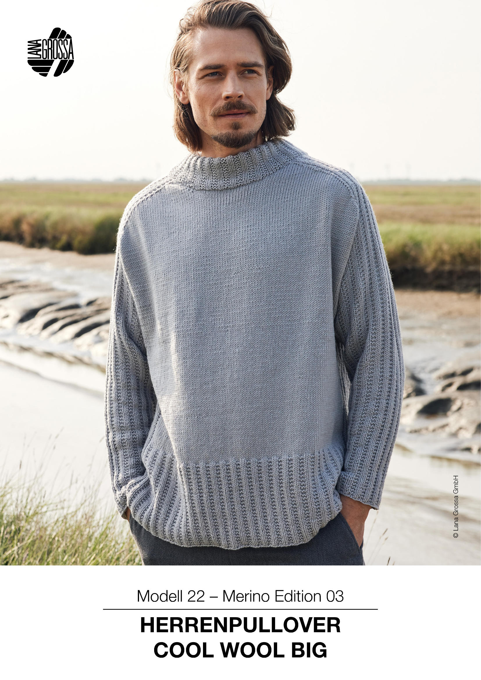 9237309_M22_StA - Anleitung TOP DOWN PULLOVER MIT  STEHKRAGEN - Cool Wool Big