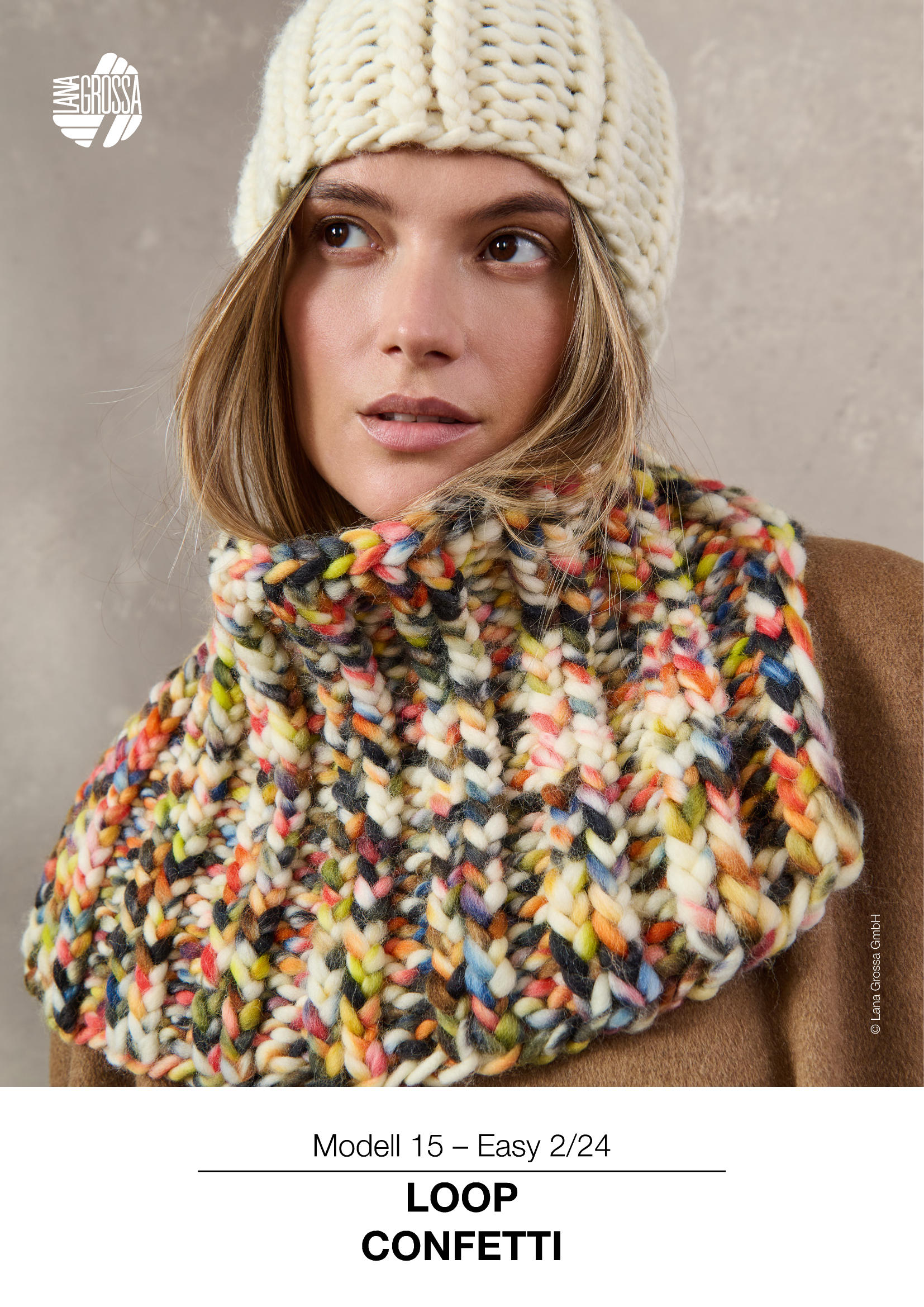 9231603_M15_StA - Anleitung LOOP MIT RIPPENMUSTER - Confetti