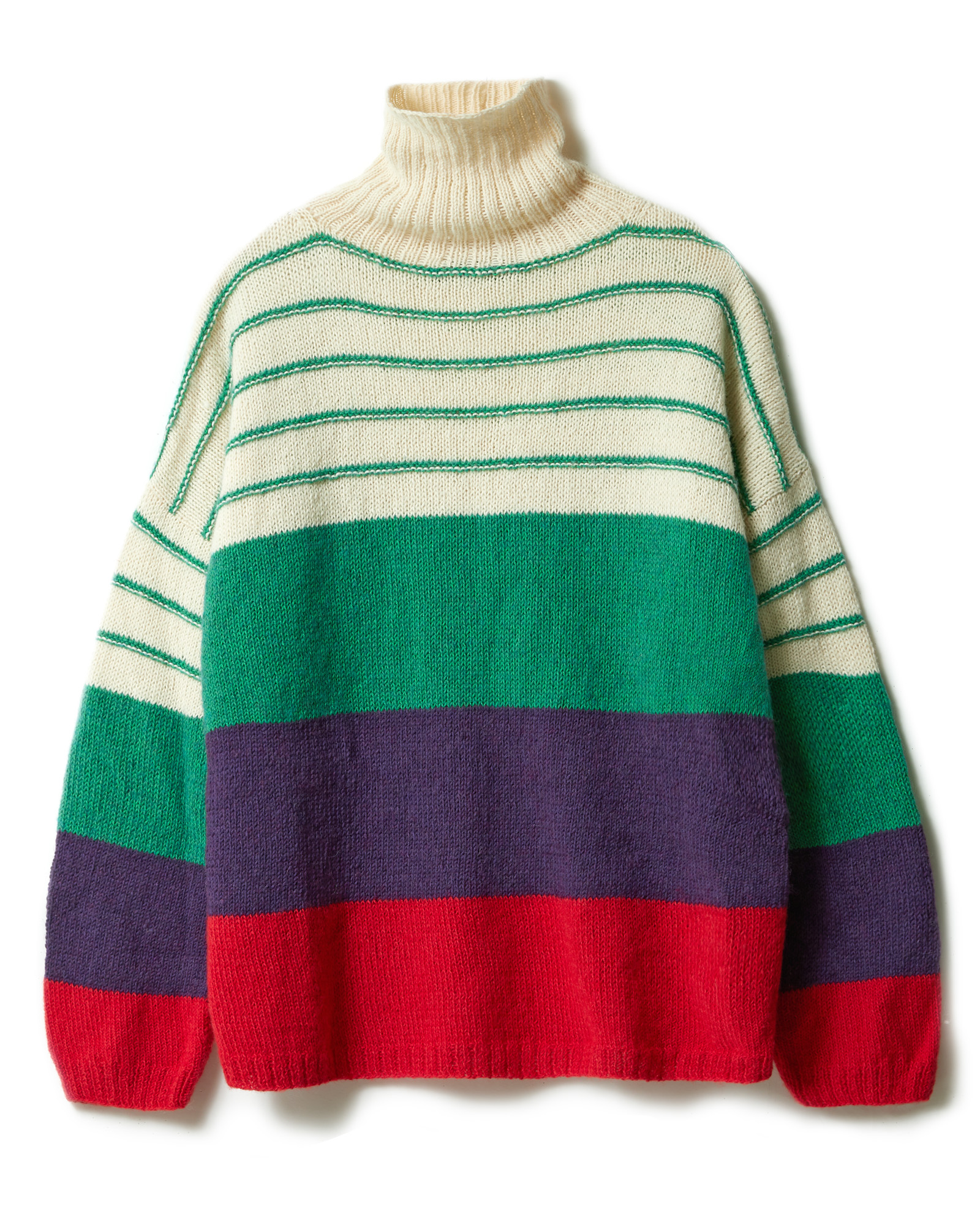 9230068_M39_S1-STREIFENPULLOVER GLATT RECHTS MIT GLATT - LINKS-STREIFEN - Ecopuno