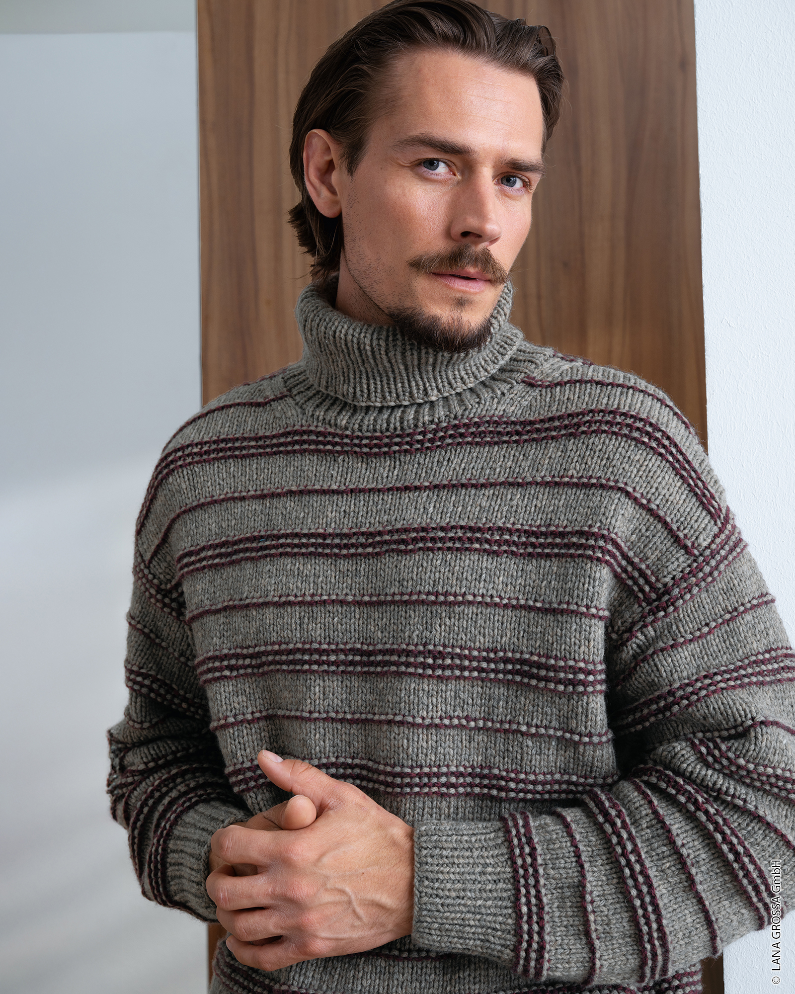 9230229_M48_S1-PULLOVER MIT STREIFEN - Alta Moda Cashmere 16