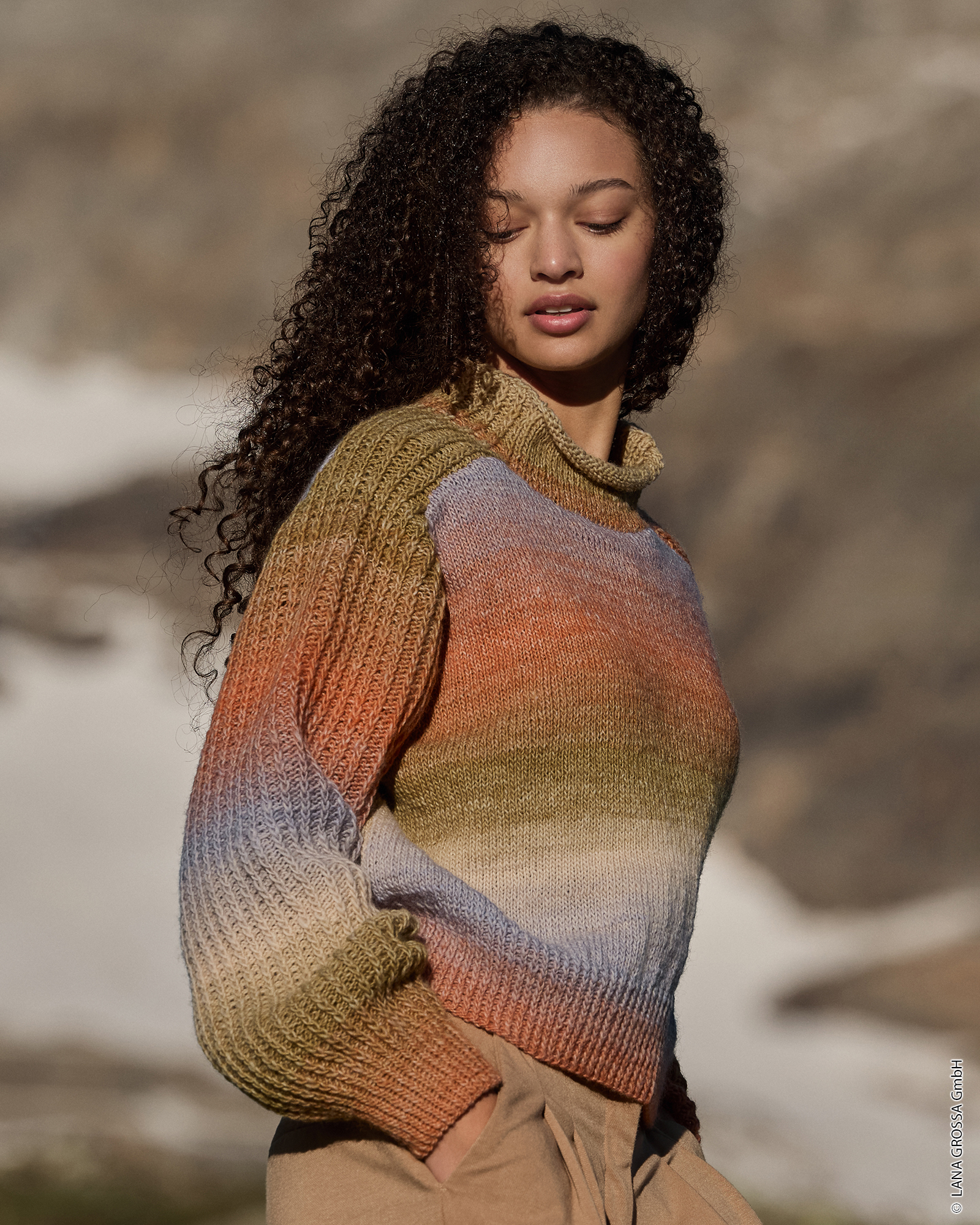 9700202_M25_S4-PULLOVER MIT BETONTEN ÄRMELN - Gomitolo Versione