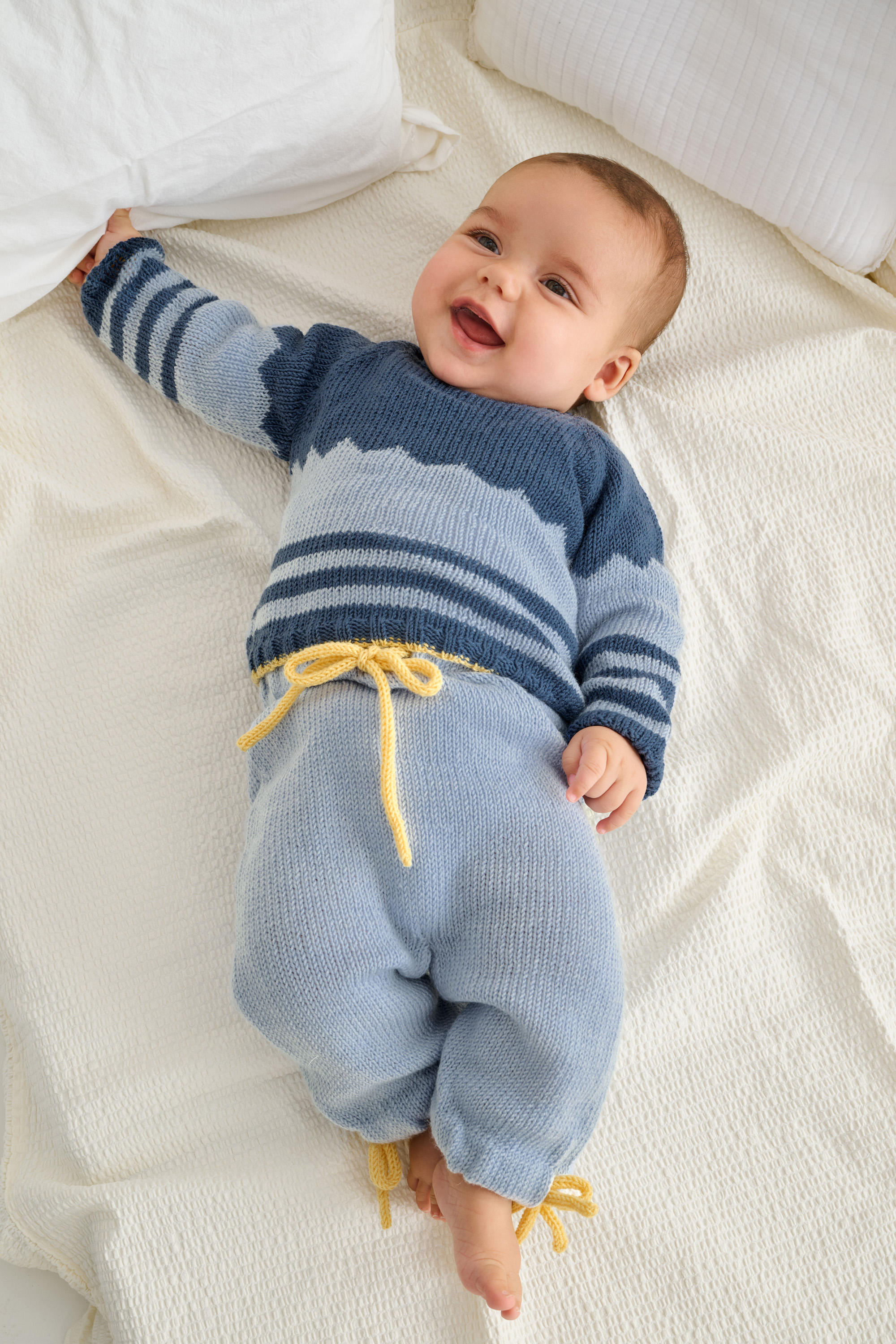 PULLOVER MIT JACQUARDSTREIFEN - Cool Wool Baby