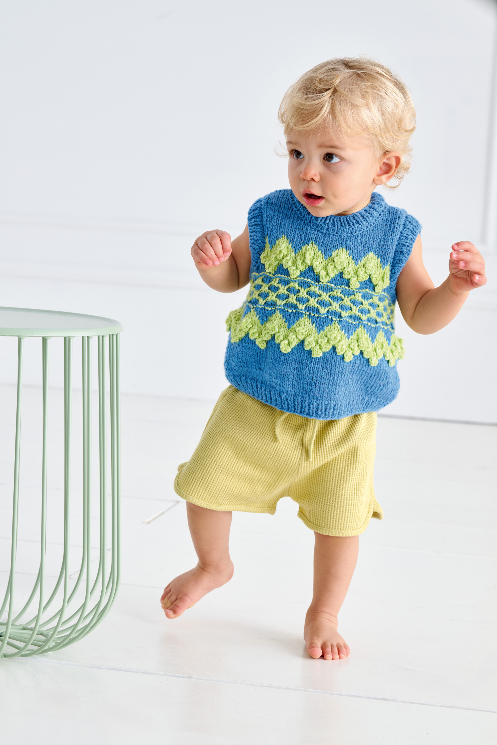 PULLUNDER MIT GITTERMUSTER - Summer Softness