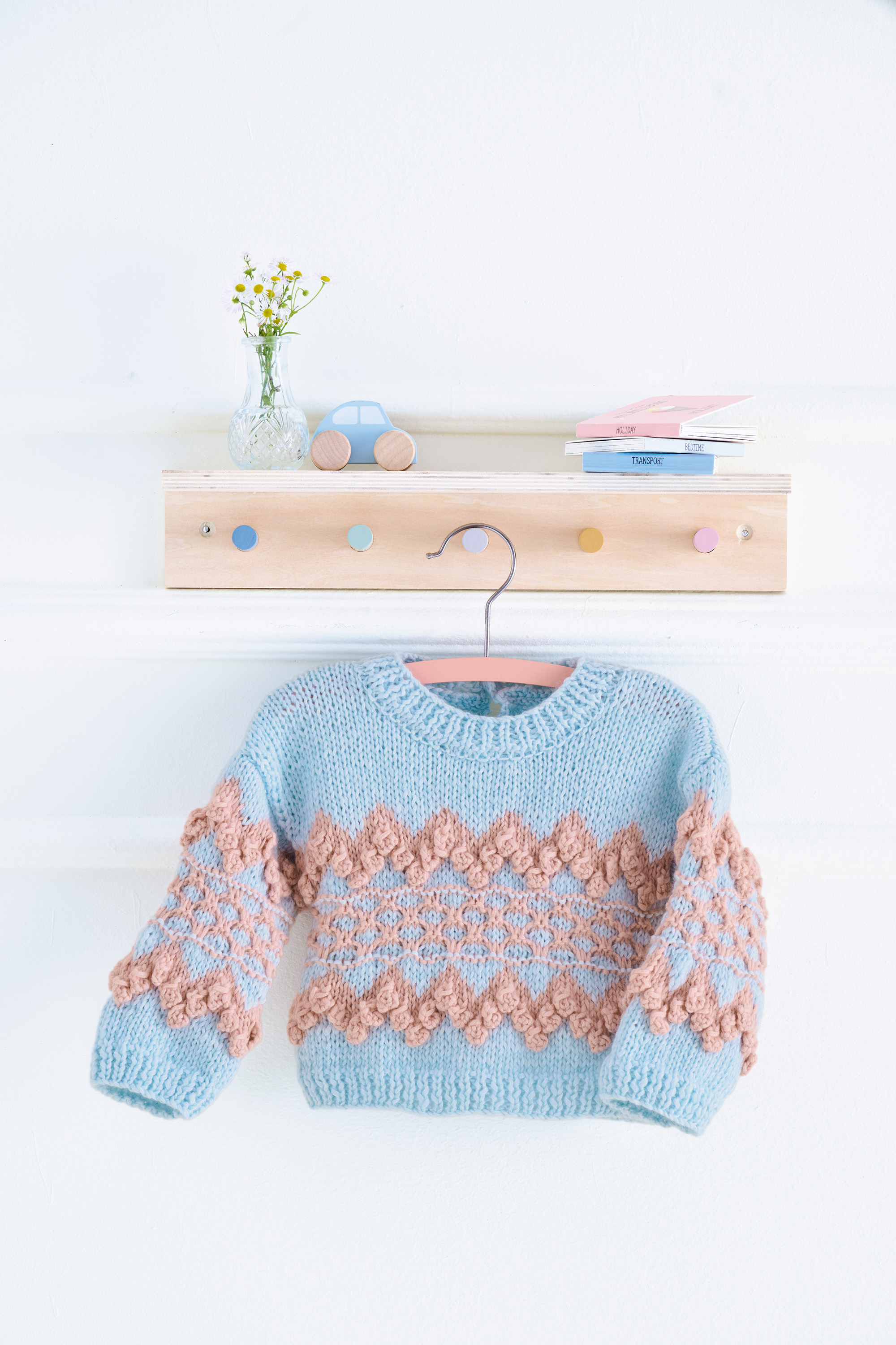 PULLOVER MIT GITTERMUSTER - Summer Softness