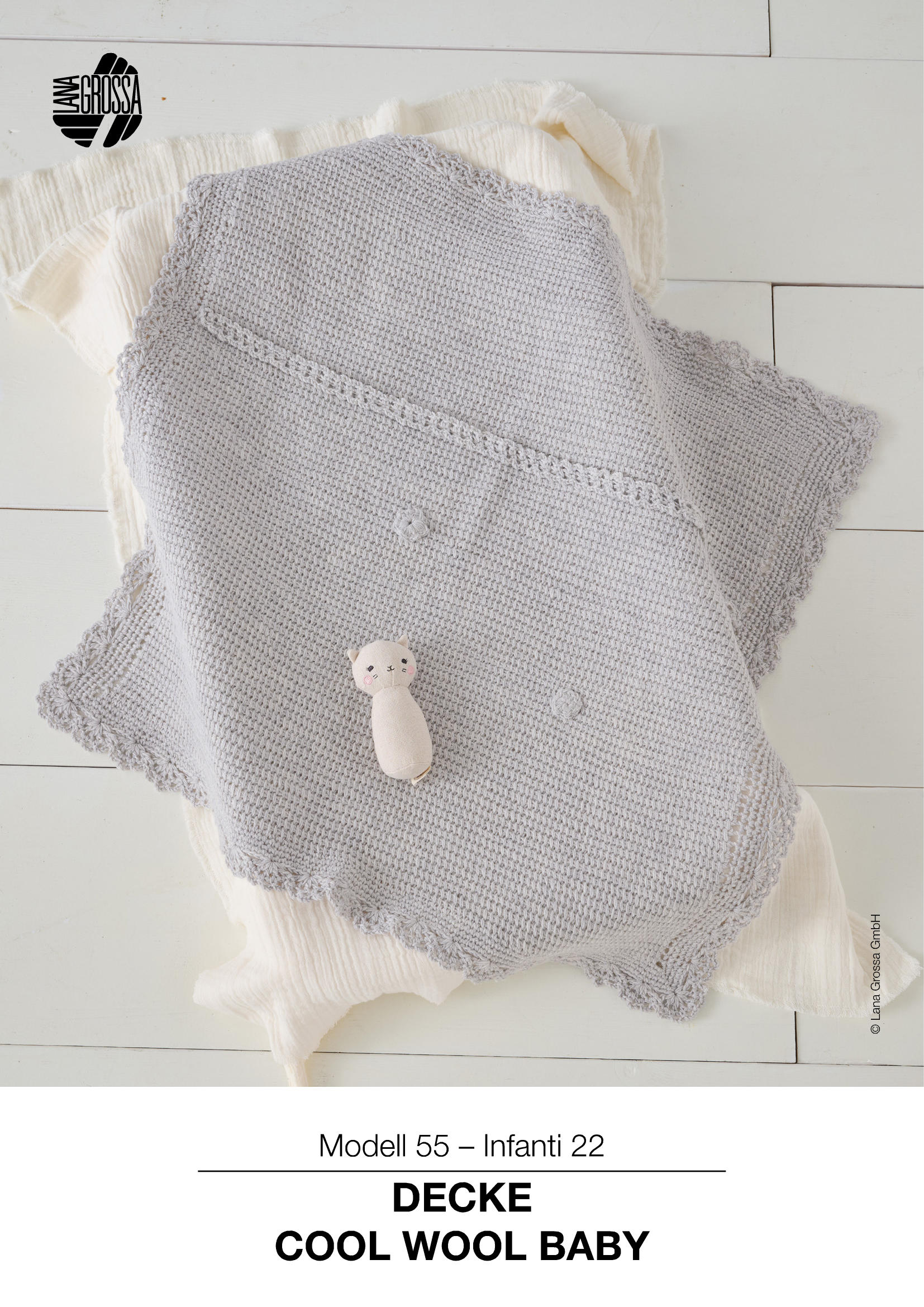 9460822_M55_StA - Anleitung DECKE MIT BLÜMCHEN - Cool Wool Baby