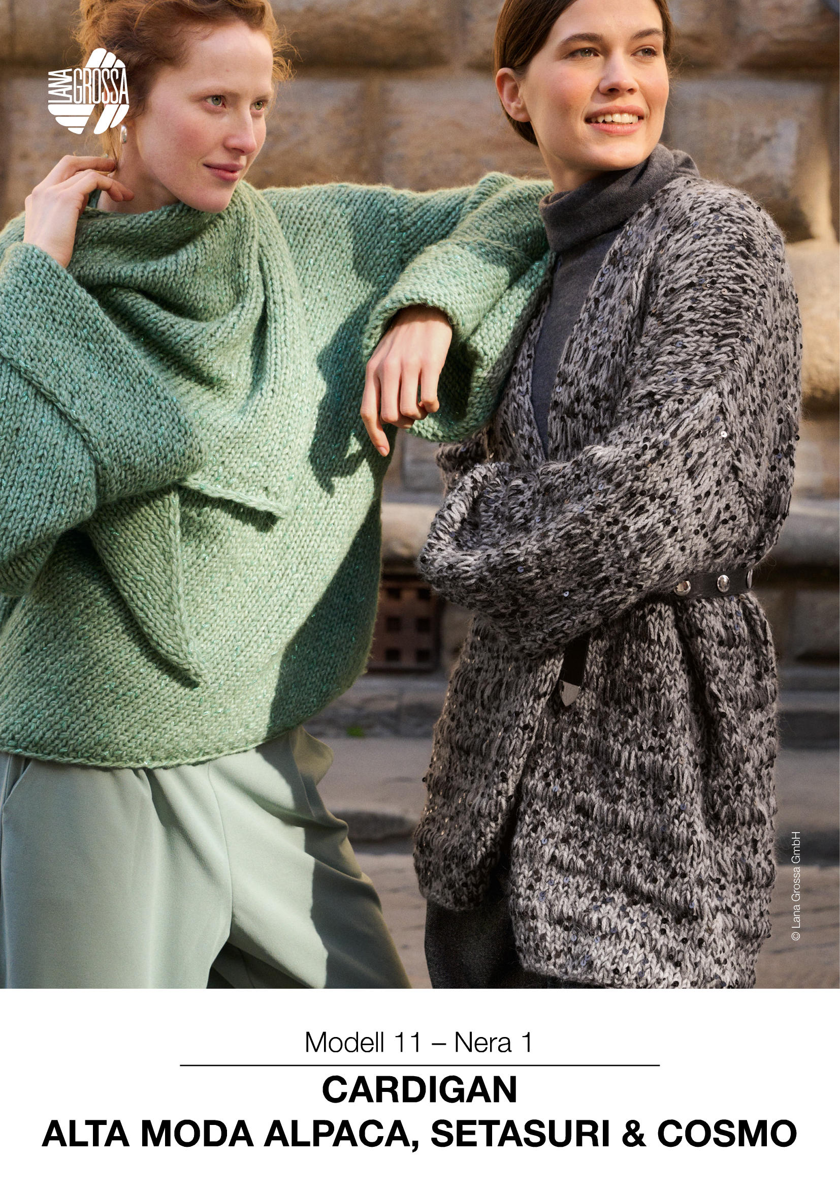 9340101_M11_StA - Anleitung JACKE MIT STRICKGÜRTEL - Alta Moda Alpaca & Setasuri & Cosmo