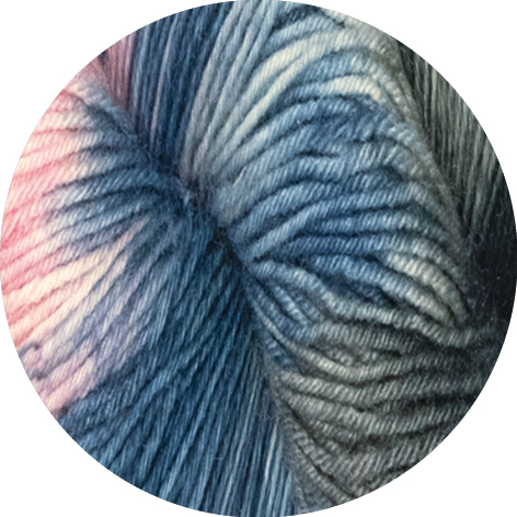 G.28290614-Meilenweit 100 Merino Hand-Dyed Shadow Col. 614